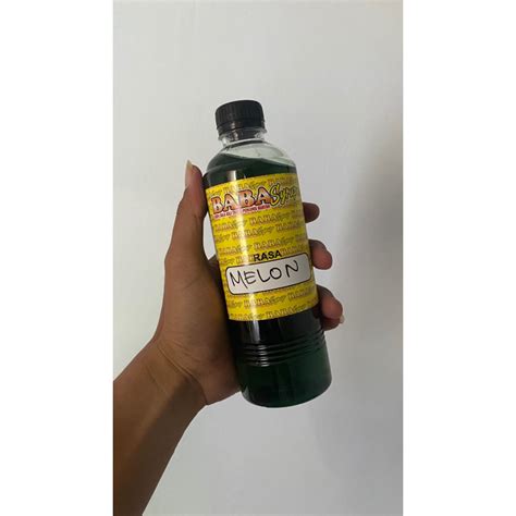 jual baba syrup rasa melon ml shopee indonesia