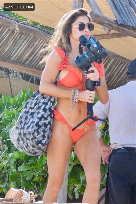 Arianny Celeste Shows Off Her Bikini Body While Doing A Photo Shoot On The Beach In Tulum
