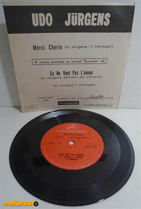 Vinil Udo Jürgens Merci Chérie 1966