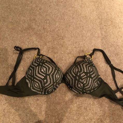 Khaki Green Ann Summers Bikini Perfect Condition Depop