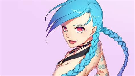 1600x900 Jinx League Of Legends Art Wallpaper 1600x900 Resolution Hd 4k