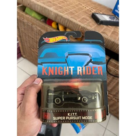 Hot Wheels Knight Rider KITT Super Pursuit Mode Shopee Philippines