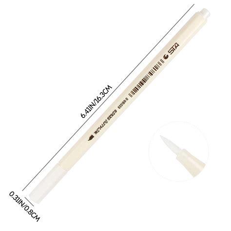 Paint Markers for Plastic, Tyeign Brushes Metal Paint Pens Pearlescent