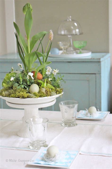 Easter Flower Arrangements - White Gunpowder