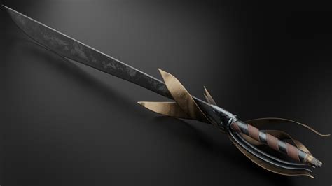 artstation sword metal resources