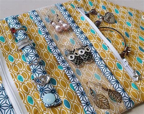 Le Tutoriel De La Pochette Bijoux Nathalie Couture Easy