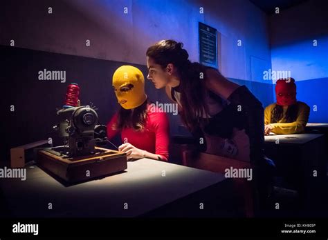 London Uk Th Nov Inside Pussy Riot Photocall At Saatchi Gallery An All Female Cast