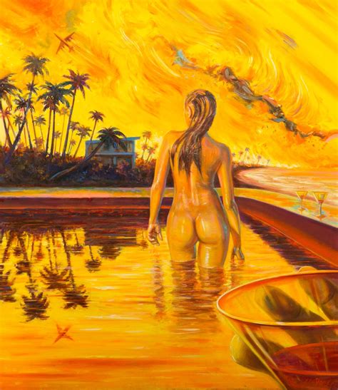 Nude Painting Sexy Woman Hot Erotic Wall Art Nude Girl Nude Body Erotic Painting Sexy Body