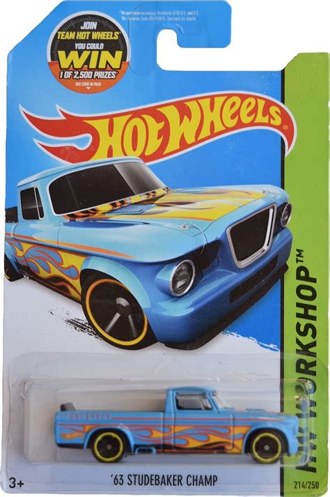 Amazon Hot Wheels Studebaker Champ Blue Workshop Arts Crafts Sewing