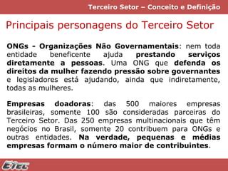 Terceiro setor e Responsabilidade social | PPT