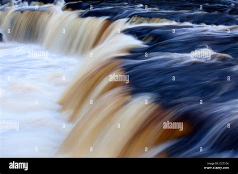 Upper Aysgarth Falls Wensleydale North Yorkshire England United