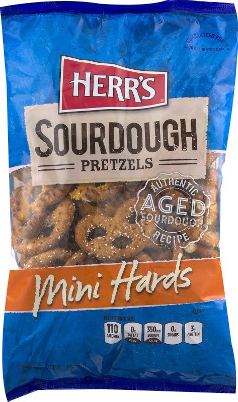 Herrs Sourdough Pretzels Mini Hards Herrs72600041004 Customers