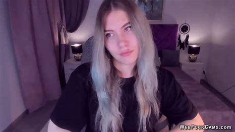 Tattooed Busty Teen SimaDark Flashes Shaved Pussy On Solo Webcam Show