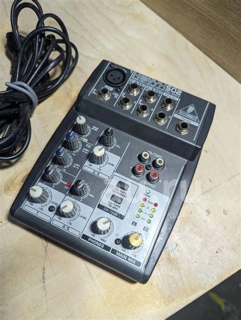 Behringer Xenyx 502 микшерный пульт — купить в Красноярске. Состояние ...