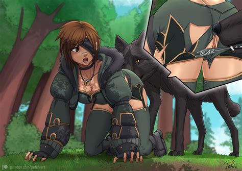 Commission Saitou Wolf V By Potchi Hentai Foundry