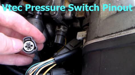 Honda Accord Vtec Pressure Switch Pinout And Wiring Youtube