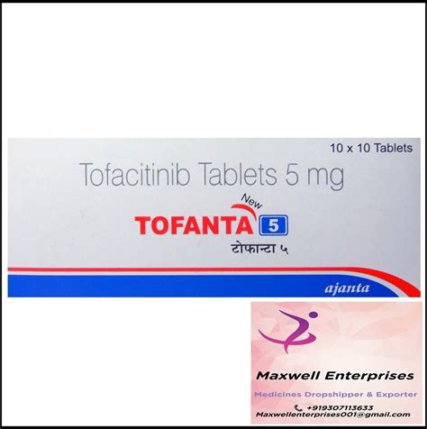 Tofacitinib Mg Tablets At Rs Strip Anti Cancer Medicine In