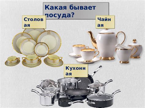 Презентация по лексической теме "Посуда"
