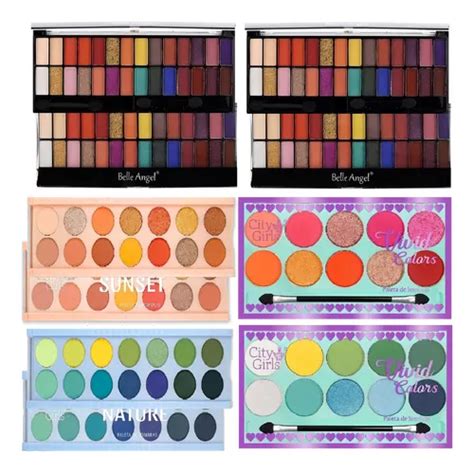 Paleta De Sombras De Ojos Mate Nude Mate De Colores Colores Belle Angel T Modelos