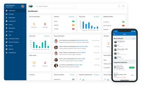 Fleet Management Dashboards In Fleetio Fleet Management Software