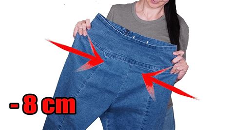 How To Downsize Jeans In The Waist In 5 Minutes A Simple Sewing Trick