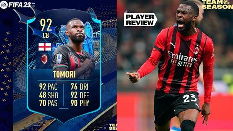 EL MEJOR DFC DE LA SERIE A Fikayo Tomori TOTS 92 Review FIFA 23