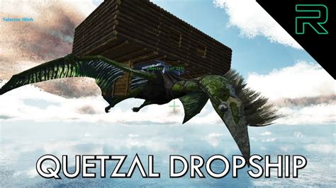 How To Build A Quetzal Dropship Ark Survival Ascended YouTube