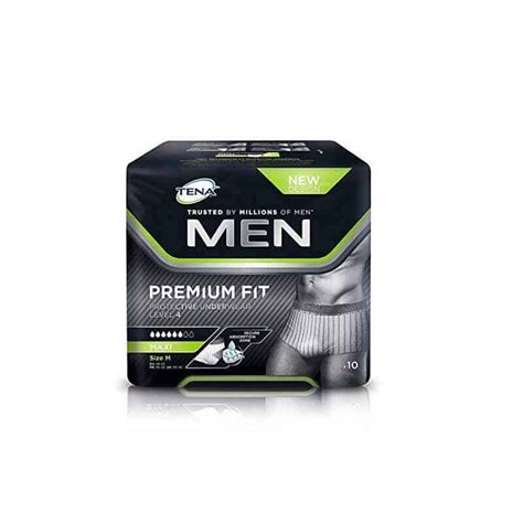 TENA Men Level 2 Incontinence Absorbent Protector 10 Pack Caplet