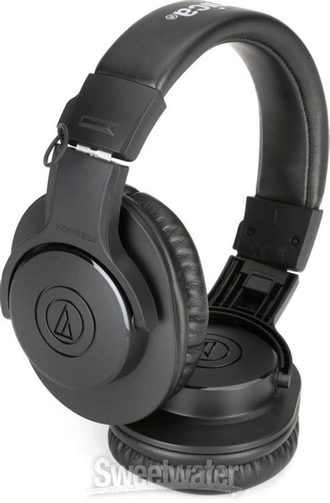 Audio Technica ATH M20x Closed Back Monitoring Headphones Black