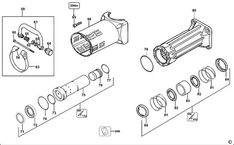 DeWalt D25941K Type 1 Demolition Hammer Spare Parts Part Shop Direct