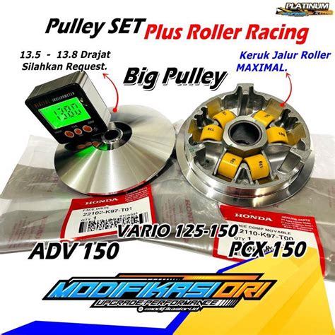 Jual Big Pulley Vario Pulley Rumah Roller Pcx Kode K