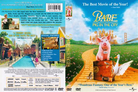 Babe Pig In The City R Dvd Cover Dvdcover