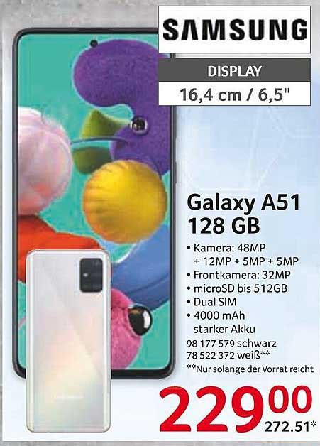 Samsung Galaxy A Gb Angebot Bei Selgros