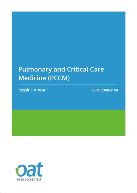 Pulmonary Medicine Journal Critical Care Journal Pulmonary And