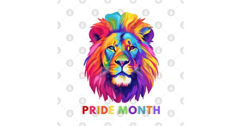 Pride Month Lion Lgbt Prideonth Transgender Lesbian Lgbt T Shirt Teepublic