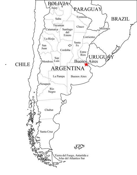 Nombres De Las Provincias De Argentina 6