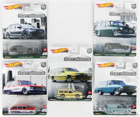 Mattel Hot Wheels Fpy B Set Scale Volvo Set X Model Cars Volvo Estate