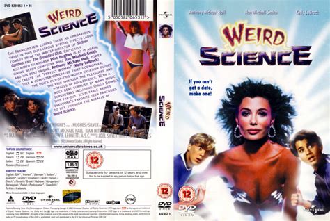 Weird Science (1985) R2 - Movie DVD - CD label, DVD Cover, Front Cover