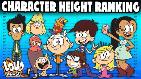 Ranking Loud House And Casagrandes Characters By Height 📏 The Loud