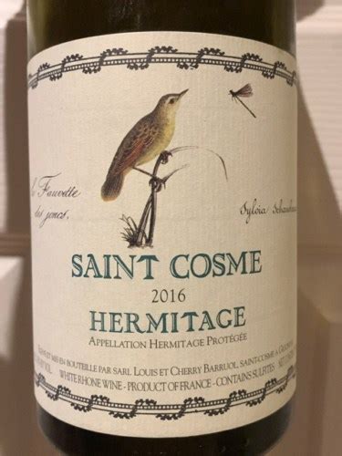 Château de Saint Cosme Saint Cosme Hermitage Blanc Vivino US