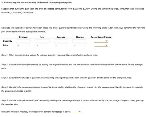 Solved Please Help With The Following Question Calculating The Price