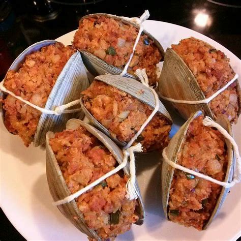 Stuffed Quahog Recipe Tim O Toole S Famous Stuffed Quahogs Recipe