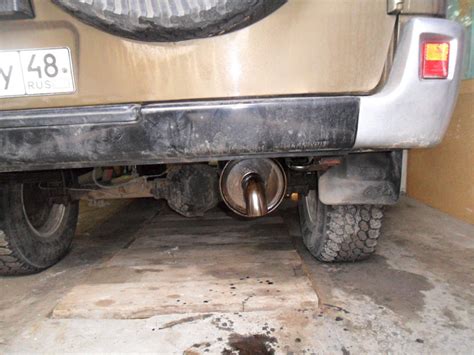 Глушитель от ГАЗ на УАЗ-Симбир. — УАЗ 3162, 2,7 л, 2002 года | стайлинг ...