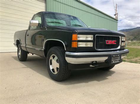 1994 Gmc Sierra 1500 4x4 Pick Up Truck Sle 57 Only 47000 Miles For Sale