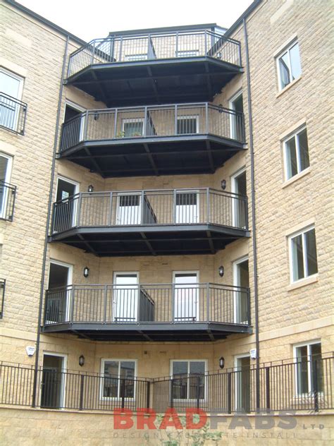 Steel Fabricators Of Balconies Staircases Corner Apartment Balconies