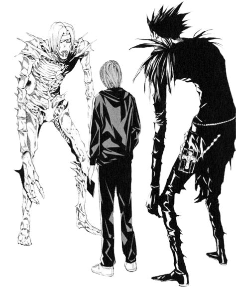 Death Note Transparent Light Yagami Shinigami Ryuk Death Note Rem Png