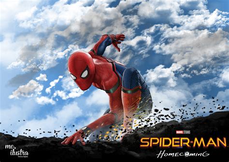 Homem-aranha De Volta Ao Lar - Homem-Aranha De Volta ao Lar on Behance