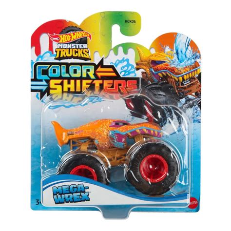 Hot Wheels Monster Trucks Mega Wrex Color Shifters