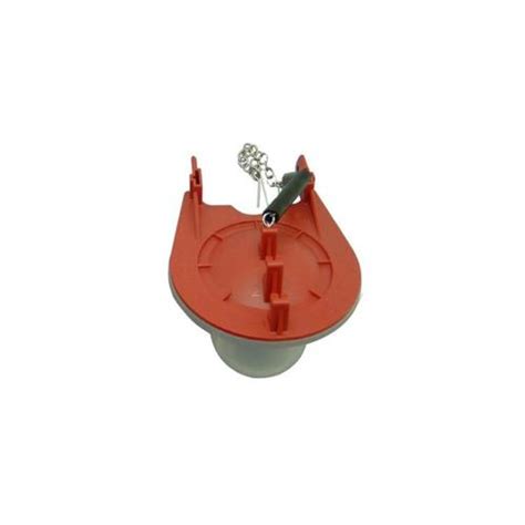 American Standard Vormax 3 In Plastic Toilet Flapper In The Toilet