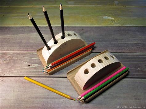 Презентация карандашница из дерева - 83 фото